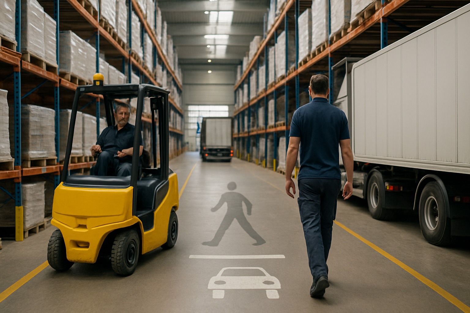 Verkehrswege im Lager systematisch beurteilen